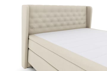 Komplett Sängpaket Choice No 4 180x200 Fast - Beige|Metall V-form - Möbler - Säng - Kontinentalsäng
