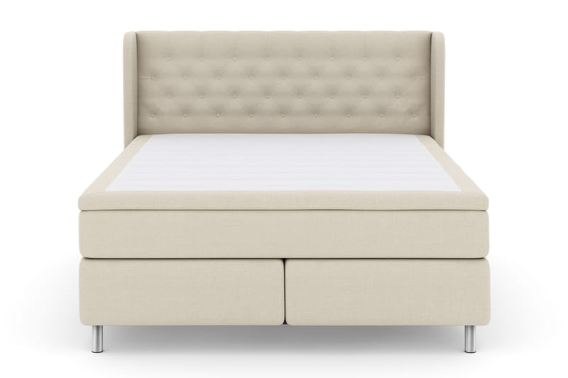 Komplett Sängpaket Choice No 4 180x200 Fast - Beige|Metall - Möbler - Säng - Kontinentalsäng
