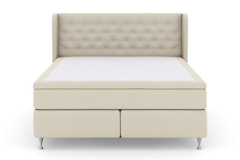 Komplett Sängpaket Choice No 4 180x200 Fast - Beige|Silver - Möbler - Säng - Kontinentalsäng