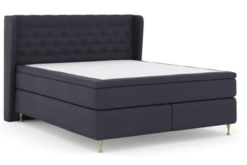 Komplett Sängpaket Choice No 4 180x200 Fast - Blå|Guld - Möbler - Säng - Kontinentalsäng