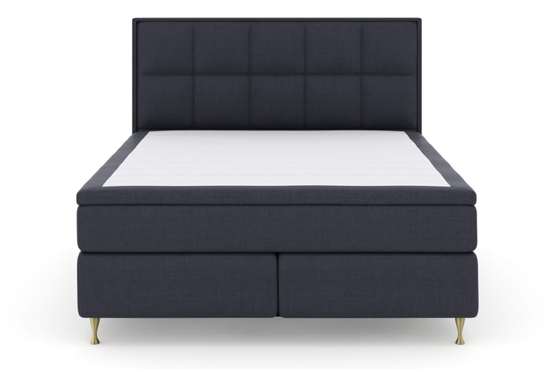 Komplett Sängpaket Choice No 4 180x200 Fast - Blå|Guld - Möbler - Säng - Kontinentalsäng