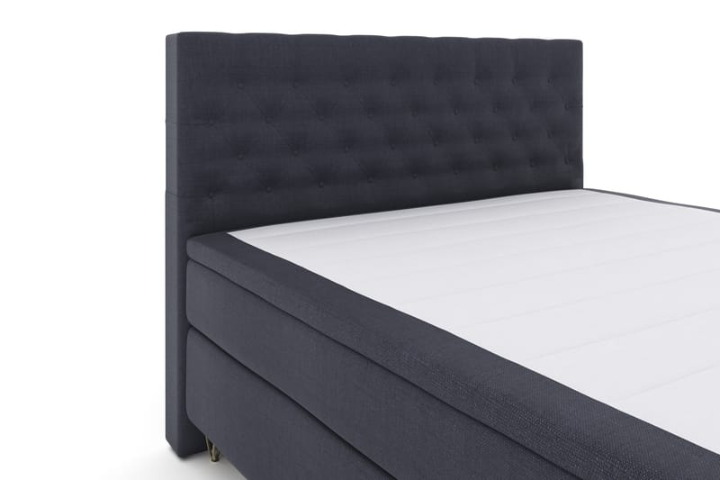 Komplett Sängpaket Choice No 4 180x200 Fast - Blå|Metall V-form - Möbler - Säng - Kontinentalsäng