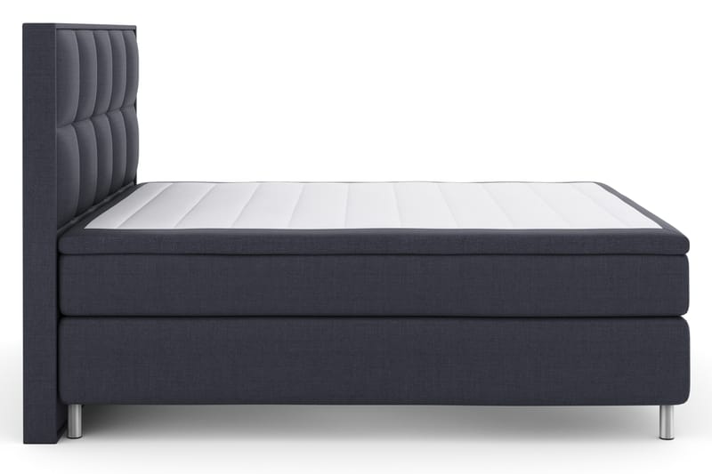 Komplett Sängpaket Choice No 4 180x200 Fast - Bl�å|Metall - Kontinentalsäng - Dubbelsäng - Komplett sängpaket