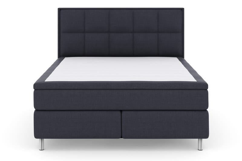 Komplett Sängpaket Choice No 4 180x200 Fast - Blå|Metall - Kontinentalsäng - Dubbelsäng - Komplett sängpaket