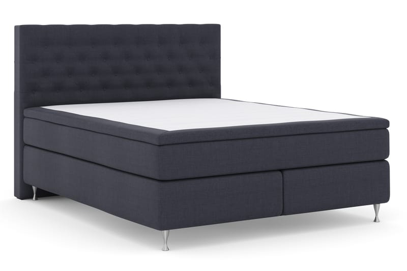 Komplett Sängpaket Choice No 4 180x200 Fast - Blå|Silver - Möbler - Säng - Kontinentalsäng