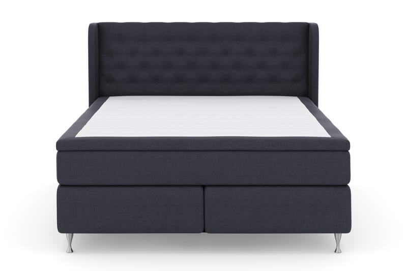 Komplett Sängpaket Choice No 4 180x200 Fast - Blå|Silver - Möbler - Säng - Kontinentalsäng