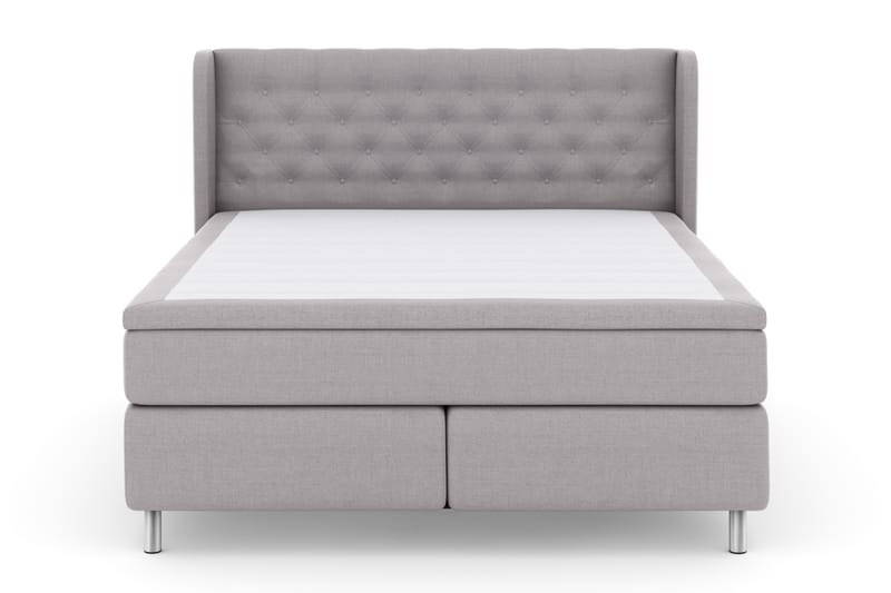 Komplett Sängpaket Choice No 4 180x200 Fast - Ljusgrå|Metall - Möbler - Säng - Kontinentalsäng