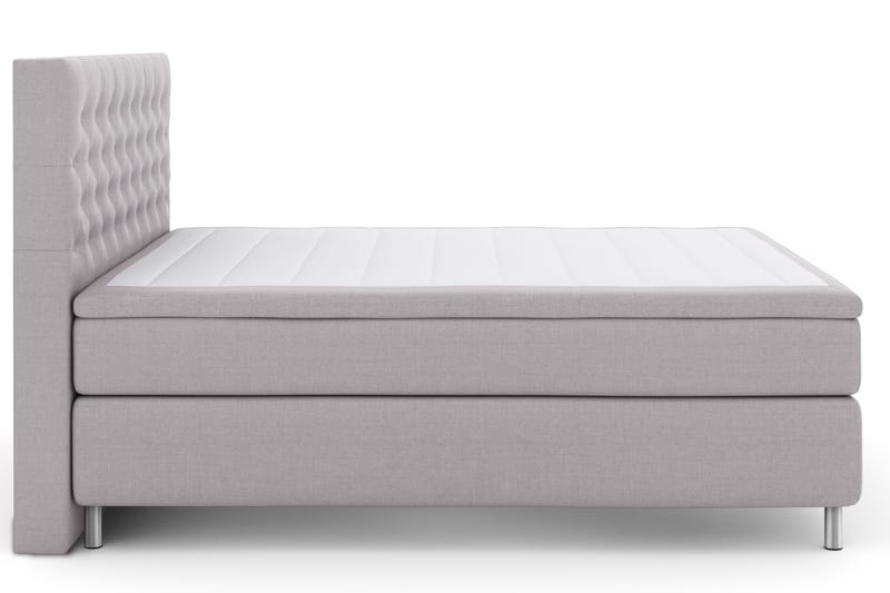 Komplett Sängpaket Choice No 4 180x200 Fast - Ljusgrå|Metall - Möbler - Säng - Kontinentalsäng