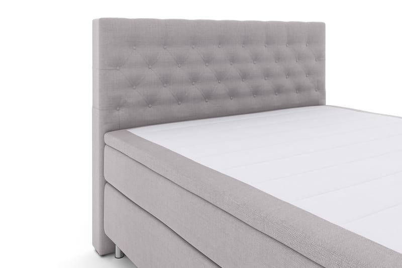 Komplett Sängpaket Choice No 4 180x200 Fast - Ljusgrå|Metall - Möbler - Säng - Kontinentalsäng