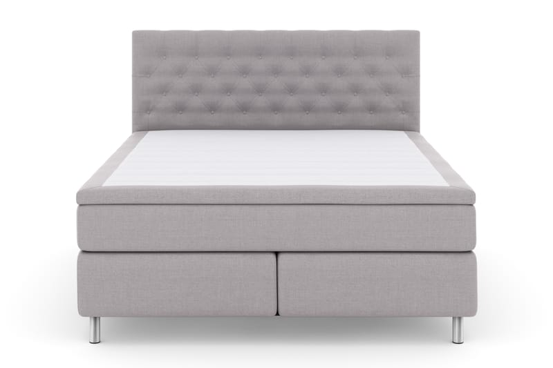 Komplett Sängpaket Choice No 4 180x200 Fast - Ljusgrå|Metall - Möbler - Säng - Kontinentalsäng