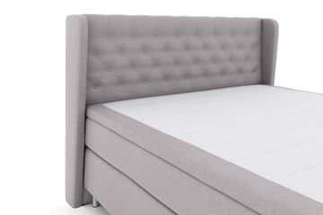 Komplett Sängpaket Choice No 4 180x200 Fast - Ljusgrå|Metall - Möbler - Säng - Kontinentalsäng