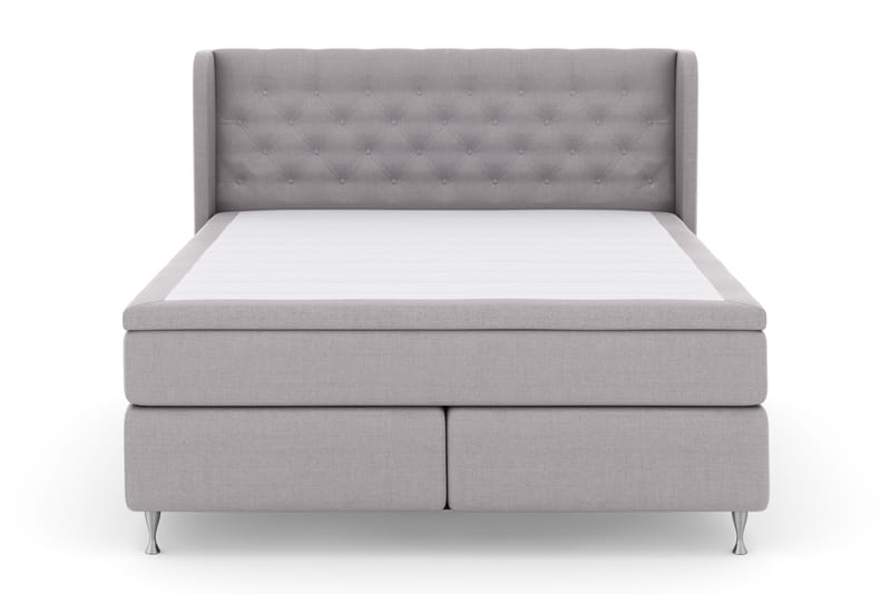 Komplett Sängpaket Choice No 4 180x200 Fast - Ljusgrå|Silver - Möbler - Säng - Kontinentalsäng
