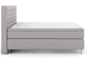 Komplett Sängpaket Choice No 4 180x200 Fast - Ljusgrå|Silver - Möbler - Säng - Kontinentalsäng