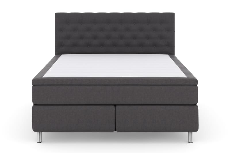 Komplett Sängpaket Choice No 4 180x200 Fast - Mörkgrå|Metall - Möbler - Säng - Kontinentalsäng