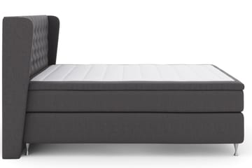 Komplett Sängpaket Choice No 4 180x200 Fast - Mörkgrå|Silver - Möbler - Säng - Kontinentalsäng