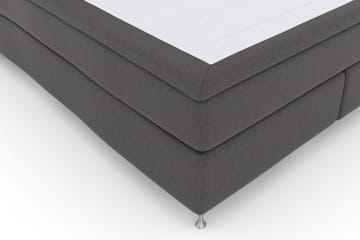 Komplett Sängpaket Choice No 4 180x200 Fast - Mörkgrå|Silver - Möbler - Säng - Kontinentalsäng