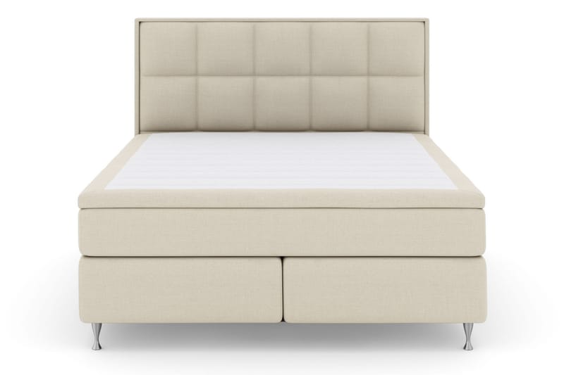 Komplett Sängpaket Choice No 4 180x200 Medium - Beige|Silver - Möbler - Säng - Kontinentalsäng