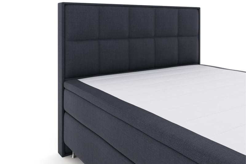 Komplett Sängpaket Choice No 4 180x200 Medium - Blå|Silver - Möbler - Säng - Kontinentalsäng