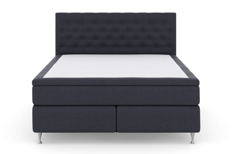 Komplett Sängpaket Choice No 4 180x200 Medium - Bl�å|Silver - Kontinentalsäng - Dubbelsäng - Komplett sängpaket