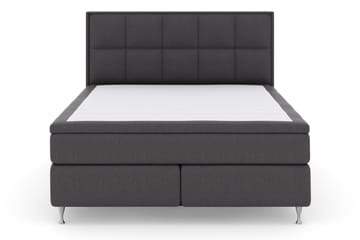 Komplett Sängpaket Choice No 4 180x200 Medium - Mörkgrå|Silver - Möbler - Säng - Kontinentalsäng