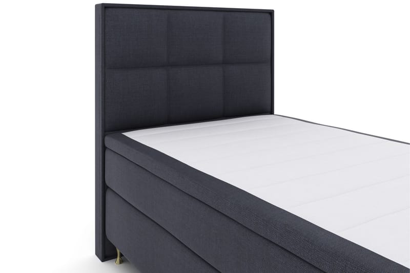 Komplett Sängpaket Choice No 5 120x200 Fast Latex - Blå|Guld - Möbler - Säng - Kontinentalsäng