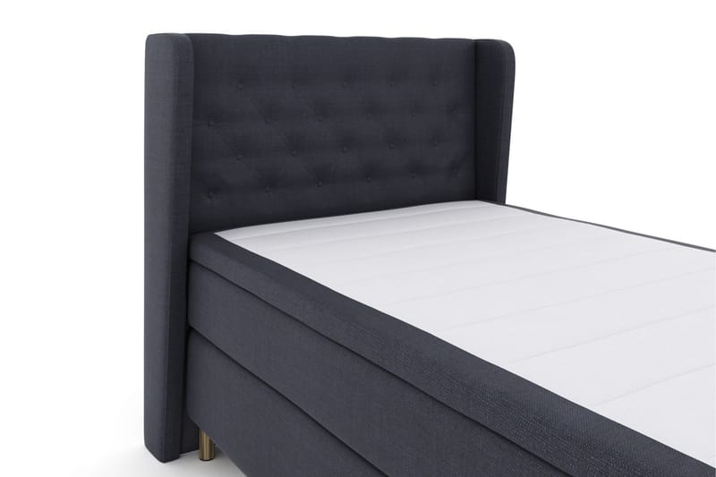 Komplett Sängpaket Choice No 5 120x200 Fast Latex - Blå|Metall - Kontinentalsäng - Komplett sängpaket