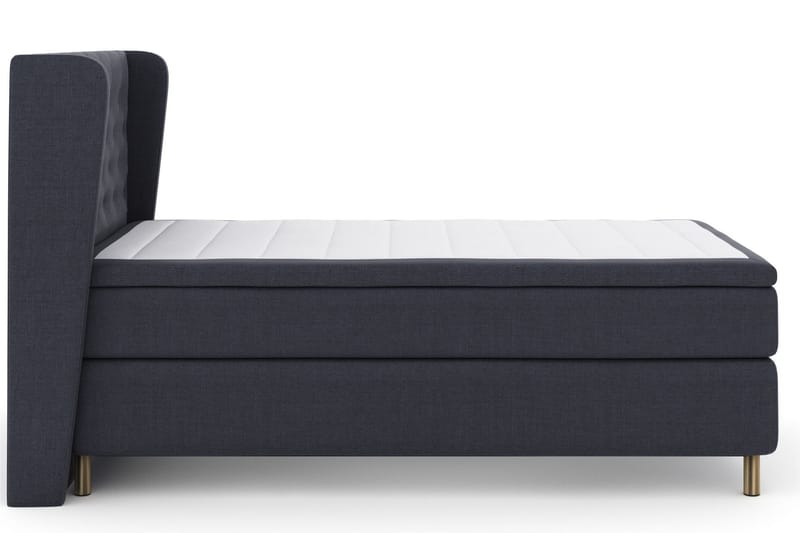 Komplett Sängpaket Choice No 5 120x200 Fast Latex, Blå|Metall