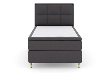 Komplett Sängpaket Choice No 5 120x200 Fast Latex - Mörkgrå|Guld - Möbler - Säng - Kontinentalsäng