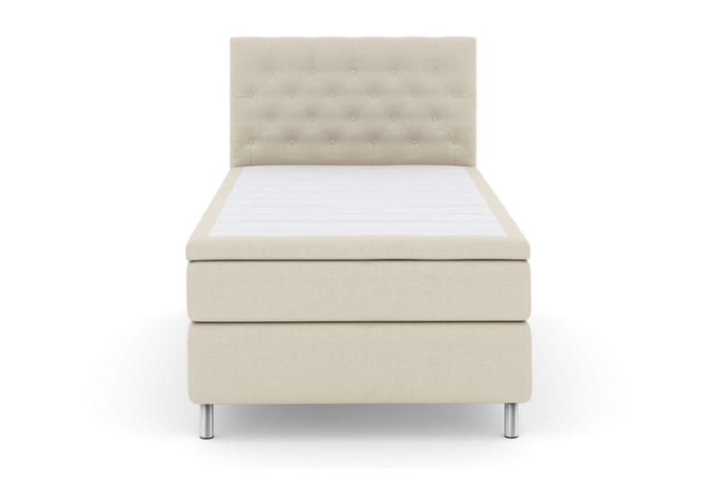 Komplett Sängpaket Choice No 5 120x200 Fast Watergel - Beige|Metall - Möbler - Säng - Kontinentalsäng
