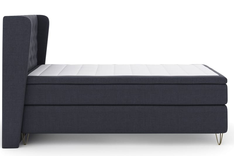 Komplett Sängpaket Choice No 5 120x200 Fast Watergel - Blå|Metall V-form - Möbler - Säng - Kontinentalsäng