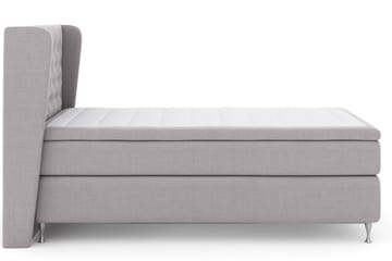 Komplett Sängpaket Choice No 5 120x200 Fast Watergel - Ljusgrå|Silver - Möbler - Säng - Kontinentalsäng
