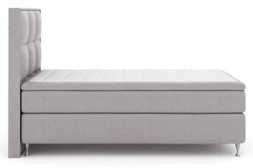 Komplett Sängpaket Choice No 5 120x200 Fast Watergel - Ljusgrå|Silver - Möbler - Säng - Kontinentalsäng