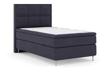 Komplett Sängpaket Choice No 5 120x200 Medium Watergel - Blå|Silver - Möbler - Säng - Kontinentalsäng