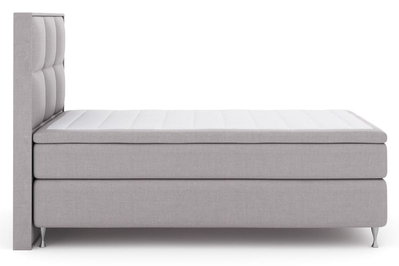Komplett Sängpaket Choice No 5 120x200 Medium Watergel - Ljusgrå|Silver - Möbler - Säng - Kontinentalsäng
