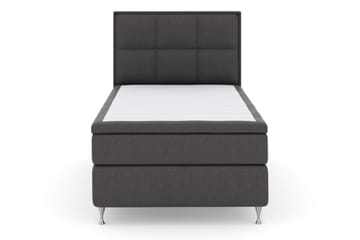 Komplett Sängpaket Choice No 5 120x200 Medium Watergel - Mörkgrå|Silver - Möbler - Säng - Kontinentalsäng