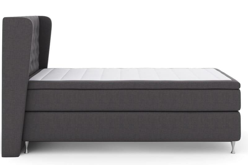 Komplett Sängpaket Choice No 5 120x200 Medium Watergel - Mörkgrå|Silver - Möbler - Säng - Enkelsäng