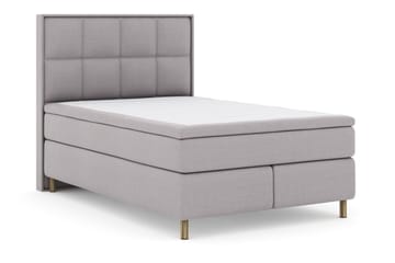Komplett Sängpaket Choice No 5 140x200 Fast Latex - Ljusgrå|Koppar - Möbler - Säng - Kontinentalsäng