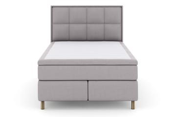 Komplett Sängpaket Choice No 5 140x200 Fast Latex - Ljusgrå|Koppar - Möbler - Säng - Kontinentalsäng