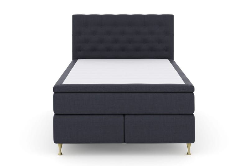 Komplett Sängpaket Choice No 5 140x200 Fast Watergel - Blå|Guld - Kontinentalsäng - Komplett sängpaket