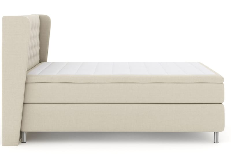 Komplett Sängpaket Choice No 5 140x200 Fast/Medium Latex - Beige|Metall - Möbler - Säng - Kontinentalsäng