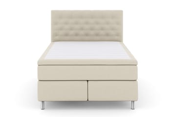 Komplett Sängpaket Choice No 5 140x200 Fast/Medium Latex - Beige|Metall - Möbler - Säng - Kontinentalsäng