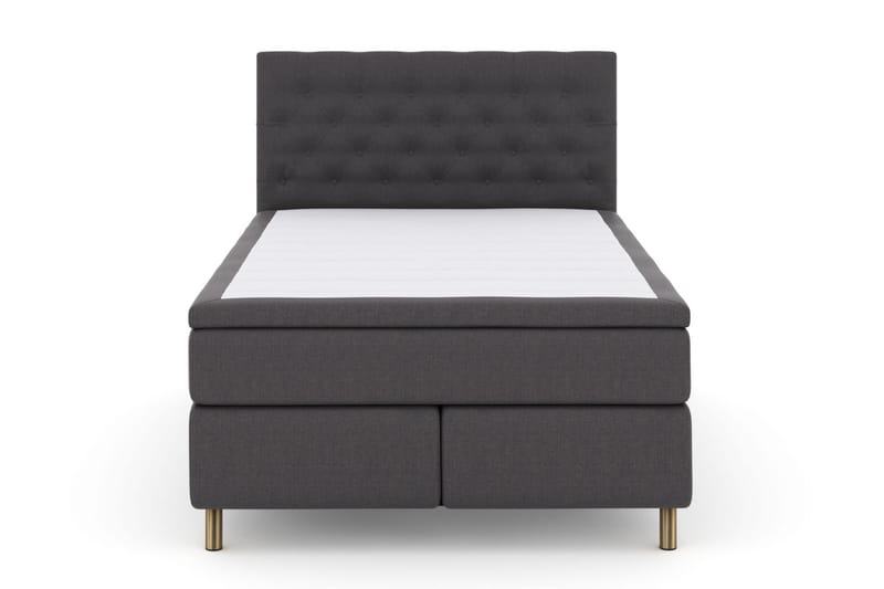 Komplett Sängpaket Choice No 5 140x200 Fast/Medium Latex - Mörkgrå|Koppar - Möbler - Säng - Kontinentalsäng