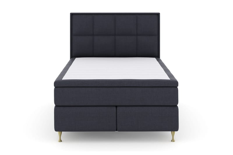 Komplett Sängpaket Choice No 5 140x200 Medium Latex - Blå|Guld - Möbler - Säng - Kontinentalsäng