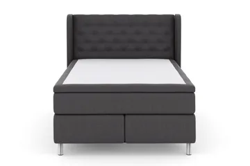 Komplett Sängpaket Choice No 5 140x200 Medium Watergel - Mörkgrå|Metall - Möbler - Säng - Enkelsäng