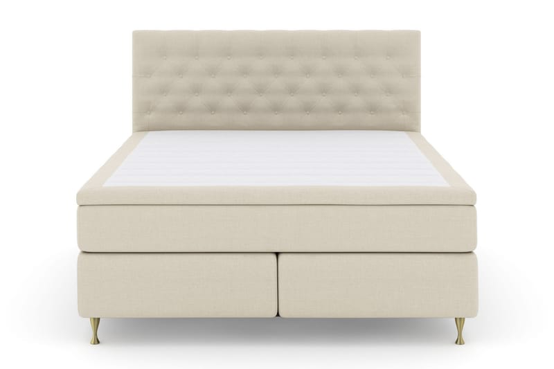Komplett Sängpaket Choice No 5 180x200 Fast Latex - Beige|Guld - Komplett sängpaket - Kontinentalsäng - Dubbelsäng