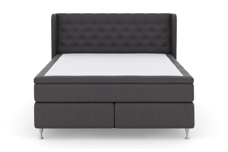 Komplett Sängpaket Choice No 5 180x200 Fast Watergel - Mörkgrå|Silver - Möbler - Säng - Kontinentalsäng