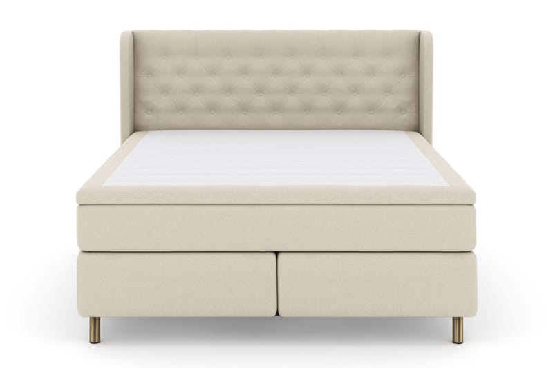 Komplett Sängpaket Choice No 5 180x200 Fast/Medium Latex - Beige|Koppar - Möbler - Säng - Kontinentalsäng