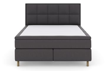 Komplett Sängpaket Choice No 5 210x210 Fast Latex - Mörkgrå|Koppar - Möbler - Säng - Kontinentalsäng