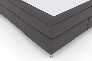 Komplett Sängpaket Choice No 5 210x210 Fast Latex - Mörkgrå|Silver - Möbler - Säng - Kontinentalsäng