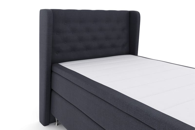 Komplett Sängpaket Choice No 6 120x200 Fast Latex/Memory - Blå|Silver - Möbler - Säng - Kontinentalsäng